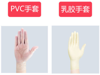 一次性乳胶手套与PVC手套的区别